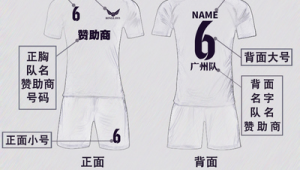 足球服队名与名字印在哪大有讲究，这些要点你知道吗？