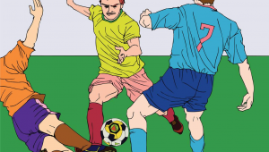 足球比赛受伤时间为何不暂停？规则背后的考量与争议