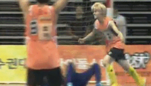 韩国综艺跑男踢足球是哪期？