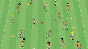 足球运球：起始加速与调整阶段全解析