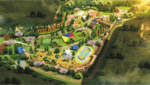 足球小镇智乐园人多吗