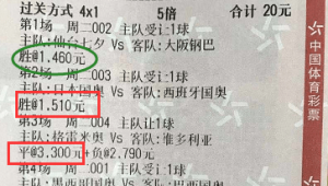 体彩足球没猜对要赔吗