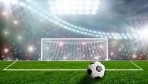 足球素材中是否存在带有倒影的绿幕相关情况探讨