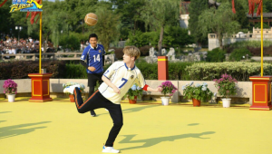 鹿晗奔跑吧足球哪期