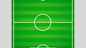 足球场的三种区域:赛场核心、得分要地与防守关键所在